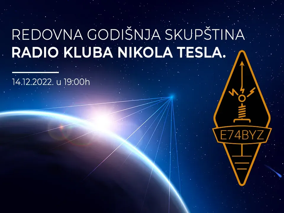 Redovna godišnja skupština Radio kluba Nikola Tesla